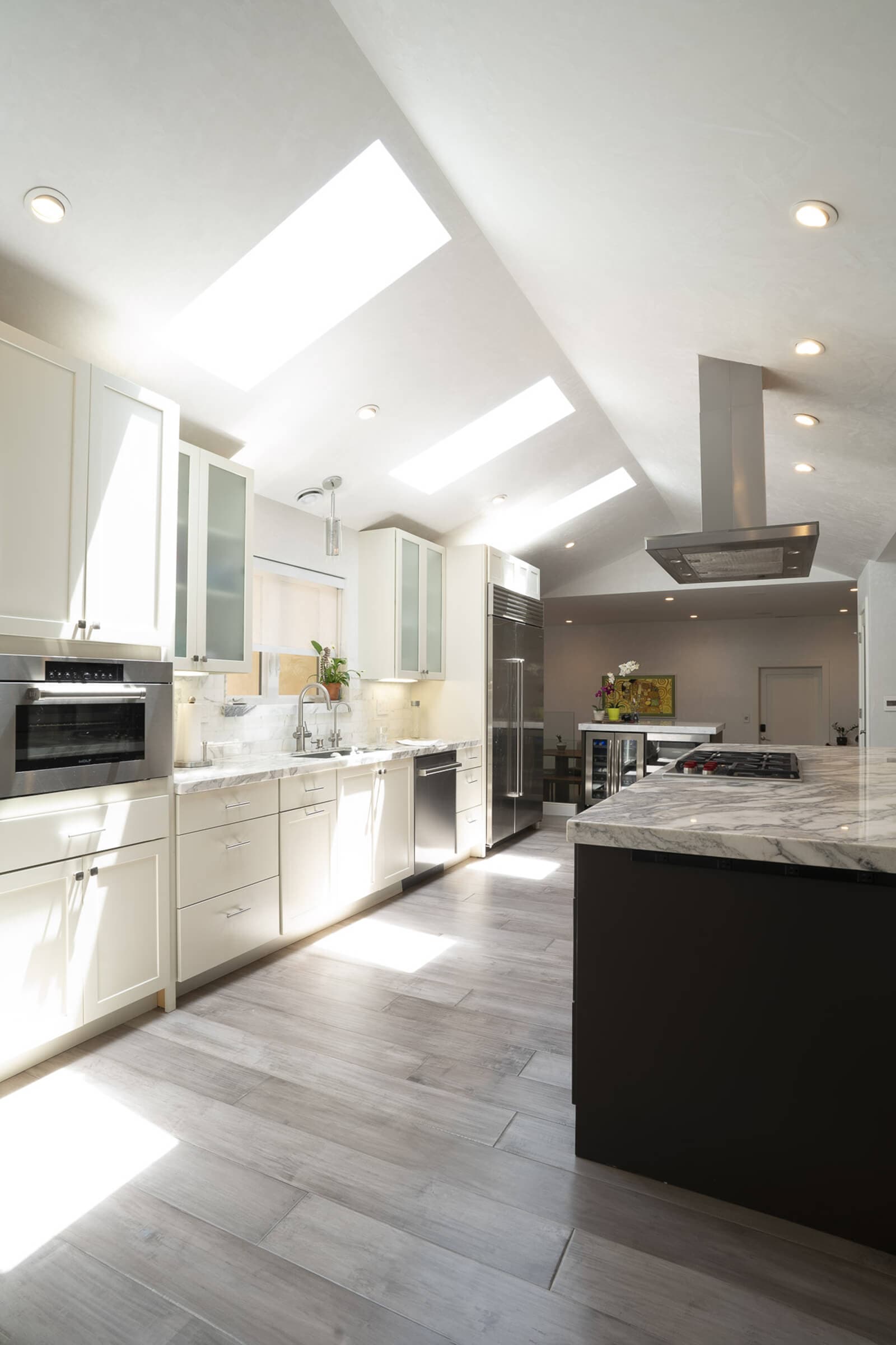 Modern kitchen remodel with island